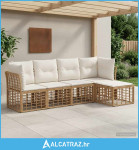 Set vanjskih sofa Prirodna Poliester - NOVO