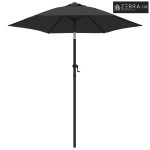 Suncobran antracit 200 x 224 cm aluminijski - Antracit