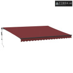 Električna tenda s LED svjetlima i senzorom 4,5 x 3,5 m - 4,5 x 3,5 m