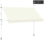 Tenda na ručno uvlačenje 350 cm krem