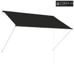 Tenda na uvlačenje 200 x 150 cm antracit - Antracit 200 x 150 cm