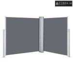 Uvlačiva bočna tenda 100 x 600 cm antracit - Antracit 100 x 600 cm
