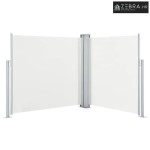 Uvlačiva bočna tenda 120 x 600 cm krem - Krema 117 x 600 cm