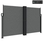 Uvlačiva bočna tenda 140 x 1000 cm antracit - Antracit 140 x 1000 cm