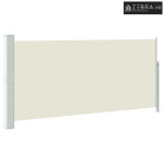 Uvlačiva bočna tenda 140 x 314 cm krem - Krema 140 x 300 cm