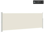 Uvlačiva bočna tenda 160 x 514 cm krem - Krema 160 x 500 cm
