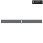 Uvlačiva bočna tenda antracit 117 x 1200 cm - Antracit 117 x 1200 cm