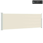 Uvlačiva bočna tenda za terasu 100 x 314 cm krem - Krema 100 x 300 cm