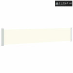 Uvlačiva bočna tenda za terasu 117 x 614 cm krem - Krema 117 x 600 cm