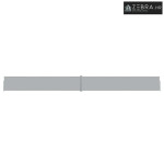 Uvlačiva bočna tenda za terasu 140 x 1200 cm antracit - Antracit 140 x