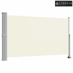 Uvlačiva bočna tenda za terasu 140 x 300 cm krem - Krema 140 x 300 cm