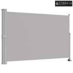 Uvlačiva bočna tenda za terasu 160 x 300 cm siva - Siva 160 x 300 cm