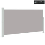 Uvlačiva bočna tenda za terasu 160 x 300 cm siva - Siva 160 x 300 cm