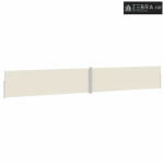Uvlačiva bočna tenda za terasu 170 x 1200 cm krem - Krema 170 x 1200 c