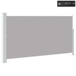 Uvlačiva bočna tenda za terasu 170 x 300 cm siva - Siva 170 x 300 cm