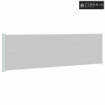 Uvlačiva bočna tenda za terasu 180 x 614 cm siva