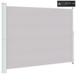 Uvlačiva bočna tenda za terasu 220 x 314 cm siva
