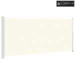 Uvlačiva bočna tenda za terasu 220 x 514 cm krem - Krema 220 x 500 cm