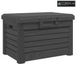 Vanjska kutija za jastuke antracit 73x50,5x46,5 cm polipropilen - Antr