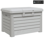 Vanjska kutija za jastuke siva 73 x 50,5 x 46,5 cm polipropilen - Siva