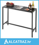 Vanjski barski stol, 120 x 37,5 cm vrtni barski stol, vodootporna ploč
