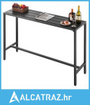 Vanjski barski stol, 140 x 37,5 cm vrtni barski stol, vodootporna ploč