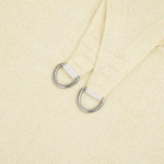 vidaXL Jedro za zaštitu od sunca 160 g/m² krem 5 x 8 （311193）