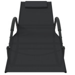 vidaXL Ljuljajuće ležaljke za sunčanje 2 kom čelik i （318132）