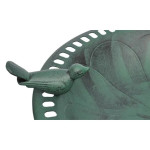 vidaXL Ptičja kupka s ukrasnom pticom（40541）