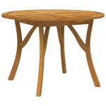vidaXL Vrtni stol Ø 110 cm od masivnog bagremovog drva