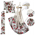 VISEĆA LJULJAČKA FLOWERS + GRATIS 2 MEKANA JASTUKA