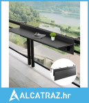 Viseći stol za balkon, sklopivi stol za balkonsku ogradu 30,5 x 147 cm