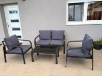 Vrtna garnitura dvojsed+ 2 fotelje, stanje kao novo…