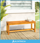 Vrtna klupa 110 x 35 x 45 cm od masivnog bagremovog drva - NOVO