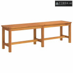 Vrtna klupa 150 x 35 x 45 cm od masivnog bagremovog drva
