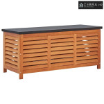 Vrtna kutija za pohranu 117x50x55 cm masivno drvo eukaliptusa - 117 x