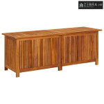 Vrtna kutija za pohranu 150 x 50 x 58 cm masivno bagremovo drvo