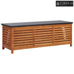 Vrtna kutija za pohranu 150x50x55 cm masivno drvo eukaliptusa - 150 x