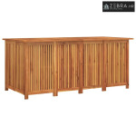 Vrtna kutija za pohranu 200x80x75 cm od masivnog drva bagrema - 200 x