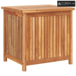 Vrtna kutija za pohranu 60 x 50 x 58 cm od masivne tikovine