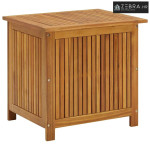 Vrtna kutija za pohranu 60 x 50 x 58 cm masivno bagremovo drvo