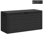 Vrtna kutija za pohranu antracit 116 x 44 x 55 cm