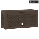 Vrtna kutija za pohranu smeđa 119 x 48 x 60 cm polipropilen - Smeđa 31
