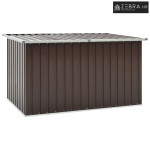 Vrtna kutija za pohranu smeđa 171 x 99 x 93 cm - Smeđa 171 x 99 x 93 c