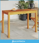 Vrtni blagovaonski stol 110 x 55 x 75 cm masivno bagremovo drvo - NOVO