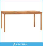 Vrtni blagovaonski stol 160 x 80 x 77 cm od masivne tikovine - NOVO
