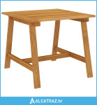 Vrtni blagovaonski stol 88x88x74 cm od masivnog drva bagrema - NOVO
