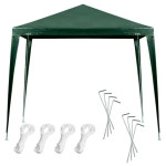 Vrtni paviljon 2,5 x 2,5 m zeleni