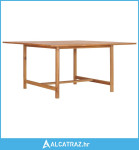 Vrtni stol 150 x 150 x 76 cm od masivne tikovine - NOVO