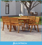 Vrtni stol 150x90x75 cm od masivnog bagremovog drva - NOVO